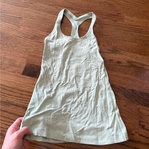Women's Light Green Lululemon Tank Top